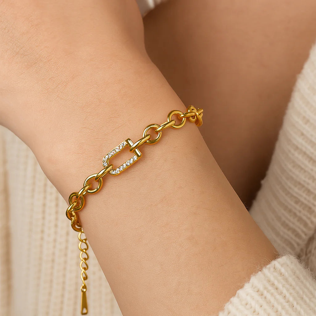 Timeless Link Gold Bracelet