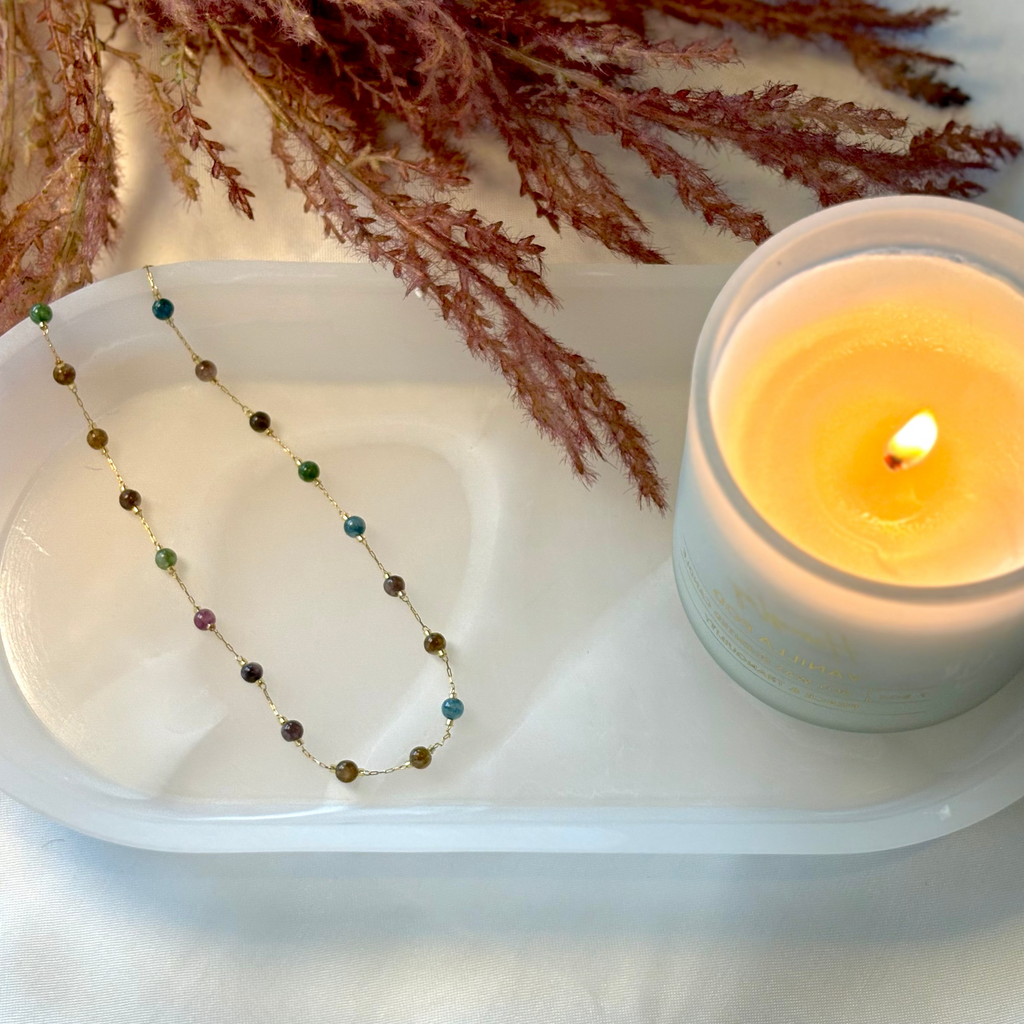 Mystic Beads Golden Chain