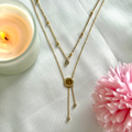 Tree of Life Layered Gold Necklace