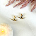 Golden Celestial Drop Studs
